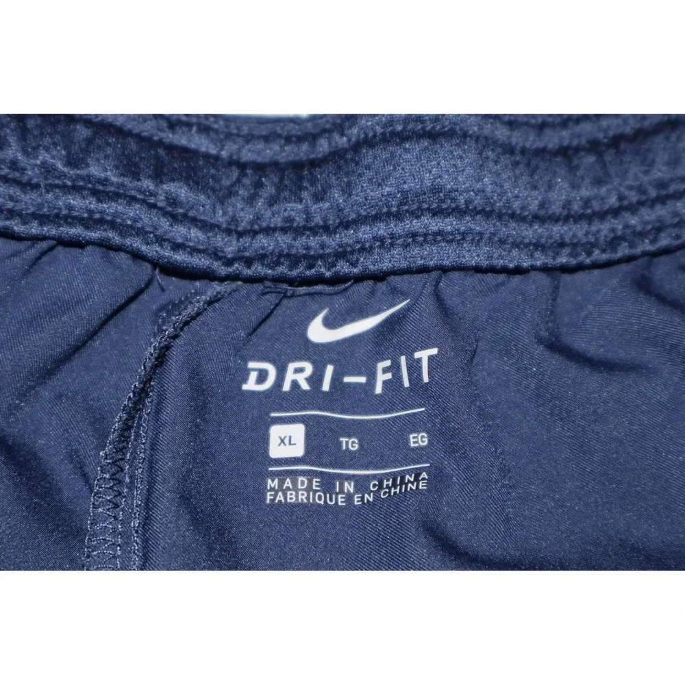 Nike Shorts Mens XL Blue Dri-Fit Athletic Training Gym Running Swoosh 9